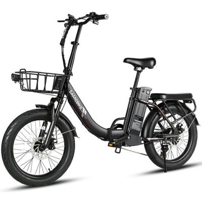 Samebike CY20 Pro - Vélo Électrique Pliable 20- Moteur 500W Batterie 48V 13Ah -60-90km- SHIMANO 7 vitesses - Frien à disqueNoir Noir - Publicité Samebike CY20 Pro - Vélo Électrique Pliable 20- Moteur 500W Batterie 48V 13Ah -60-90km- SHIMANO 7 vitesses - Frien à disqueNoir Noir - Publicité