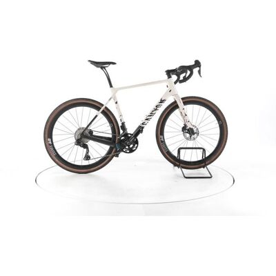 Vélo - Canyon Grizl CF SLX 8 Di2 GRC - beige - Vélo Gravel - Carbon Reconditionné - Publicité Vélo - Canyon Grizl CF SLX 8 Di2 GRC - beige - Vélo Gravel - Carbon Reconditionné - Publicité