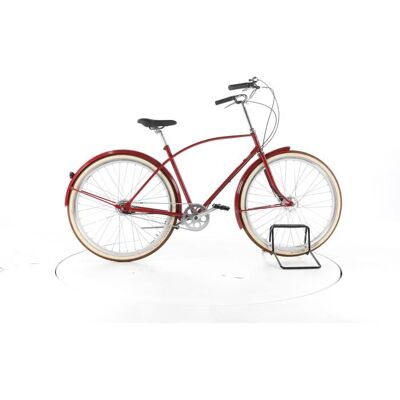 Vélo - Achielle Omer - rouge - Vélo de ville et de trekking - Aluminium Reconditionné Rouge - Publicité Vélo - Achielle Omer - rouge - Vélo de ville et de trekking - Aluminium Reconditionné Rouge - Publicité