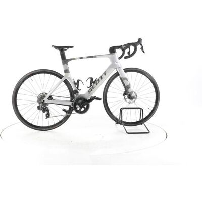 Vélo - Scott Foil RC 30 - blanc - Vélo de Route - Carbon Reconditionné - Publicité Vélo - Scott Foil RC 30 - blanc - Vélo de Route - Carbon Reconditionné - Publicité