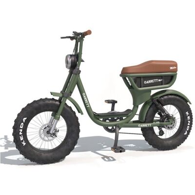 Vélo Électrique Biplace Cargo Garrett Miller City Vert Batterie Simple / Tout Terrain Vert - Publicité Vélo Électrique Biplace Cargo Garrett Miller City Vert Batterie Simple / Tout Terrain Vert - Publicité