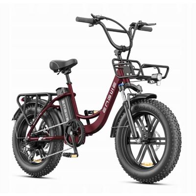 ENGWE-L20 Boost-Vélo Électrique Pliant Adulte-Shimano 7-Autonomie 140km -Batterie Amovible 48V13Ah-Moteur 250W 20-Rouge Rouge - Publicité ENGWE-L20 Boost-Vélo Électrique Pliant Adulte-Shimano 7-Autonomie 140km -Batterie Amovible 48V13Ah-Moteur 250W 20-Rouge Rouge - Publicité
