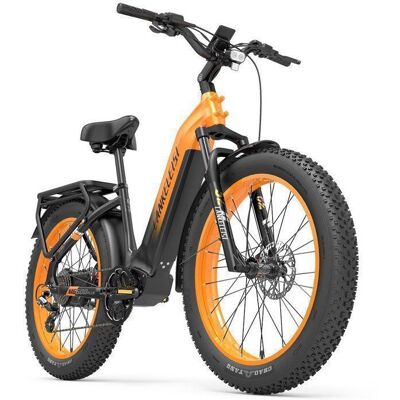 Lankeleisi MG600 Plus Vélo électrique autonomie 150 km batterie 48V 20Ah vitesse maximale 25 km/hOrange - Publicité Lankeleisi MG600 Plus Vélo électrique autonomie 150 km batterie 48V 20Ah vitesse maximale 25 km/hOrange - Publicité