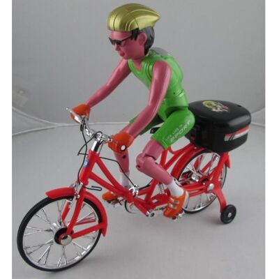 Vélo électrique pliant et musical avec cycliste - LIAM ACCESS - Rouge - Mixte - A partir de 3 ans Rouge - Publicité Vélo électrique pliant et musical avec cycliste - LIAM ACCESS - Rouge - Mixte - A partir de 3 ans Rouge - Publicité