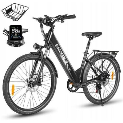 Samebike - RS-A01 Pro - Vélo Électrique - Vitesse Max 35km/h- Moteur 1000W - Batterie 36V 15Ah - 90KM dautonomie - Noir Noir - Publicité Samebike - RS-A01 Pro - Vélo Électrique - Vitesse Max 35km/h- Moteur 1000W - Batterie 36V 15Ah - 90KM dautonomie - Noir Noir - Publicité