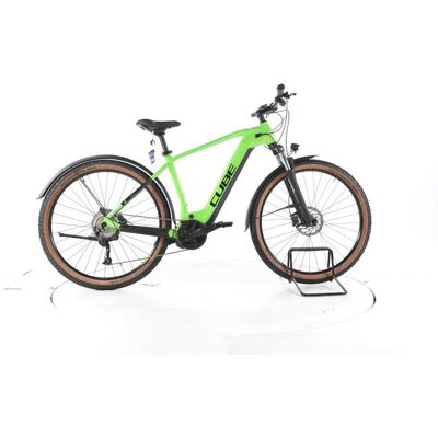 Vélo électrique - Cube Reaction Hybrid Performance Allroad - vert - VTT électrique semi-rigide - Bosch 500 Wh Reconditionné Vert - Publicité Vélo électrique - Cube Reaction Hybrid Performance Allroad - vert - VTT électrique semi-rigide - Bosch 500 Wh Reconditionné Vert - Publicité