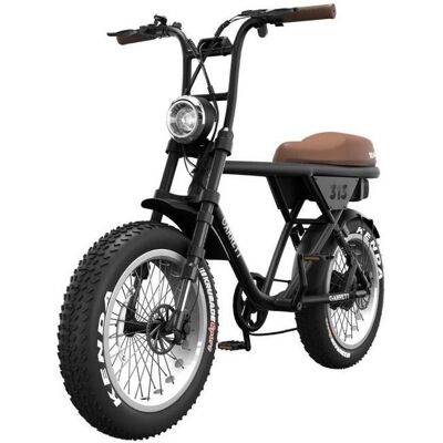 Vélo Électrique Biplace Cargo Garrett Miller Z Pneus Off Road / Noir Noir - Publicité Vélo Électrique Biplace Cargo Garrett Miller Z Pneus Off Road / Noir Noir - Publicité