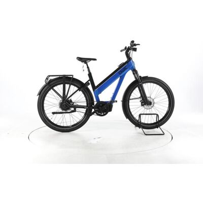 Vélo électrique - QWIC Atlas Vario - bleu - Vélo électrique de ville - QWIC 756 Wh Reconditionné Bleu - Publicité Vélo électrique - QWIC Atlas Vario - bleu - Vélo électrique de ville - QWIC 756 Wh Reconditionné Bleu - Publicité
