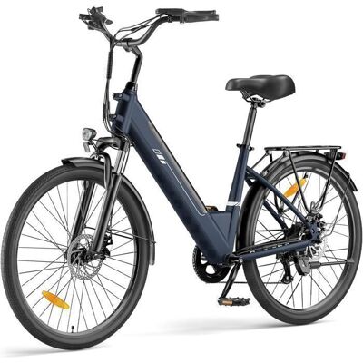 Touroll Roamer 2 ST Vélo Électrique - Moteur 250 W - Batterie 15.6ah - Autonomie 100 km - Shimano 7 Vitesses-Freins à Disque Bleu - Publicité Touroll Roamer 2 ST Vélo Électrique - Moteur 250 W - Batterie 15.6ah - Autonomie 100 km - Shimano 7 Vitesses-Freins à Disque Bleu - Publicité