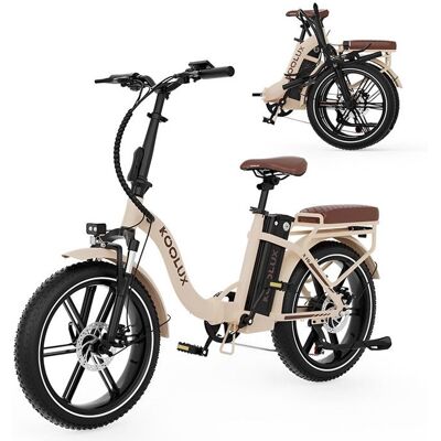 KOOLUX X16 - Vélo Électrique pliant - Moteur 1000W Pic - Batterie 48V 15.6Ah - Autonomie 90km - vitesse max 45 km/h - Publicité KOOLUX X16 - Vélo Électrique pliant - Moteur 1000W Pic - Batterie 48V 15.6Ah - Autonomie 90km - vitesse max 45 km/h - Publicité