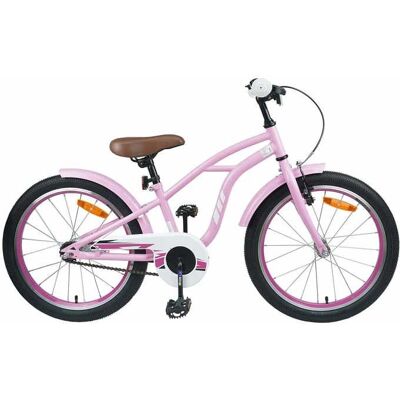 Vélo pour Enfants 18 Pouces pour les 5-7 ans Rose clair - vidaXL - acier - 123 x 51 x 78 cm 6612808 Rose - Publicité Vélo pour Enfants 18 Pouces pour les 5-7 ans Rose clair - vidaXL - acier - 123 x 51 x 78 cm 6612808 Rose - Publicité