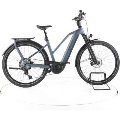 Vélo électrique - Cube Kathmandu Hybrid SLX - bleu - Vélo électrique de trekking - Bosch 800 Wh Reconditionné Bleu - Publicité Vélo électrique - Cube Kathmandu Hybrid SLX - bleu - Vélo électrique de trekking - Bosch 800 Wh Reconditionné Bleu - Publicité