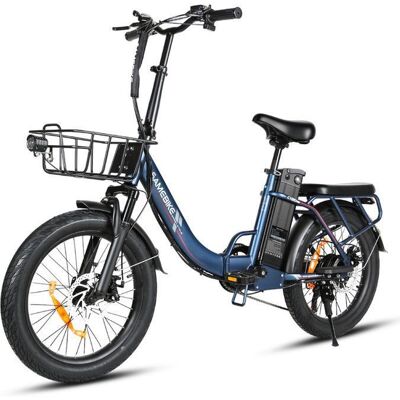 Samebike CY20 Pro - Vélo Électrique Pliable 20- Moteur 500W Batterie 48V 13Ah - 60-90km- SHIMANO 7 vitesses - Frien à disqueBleu Bleu - Publicité Samebike CY20 Pro - Vélo Électrique Pliable 20- Moteur 500W Batterie 48V 13Ah - 60-90km- SHIMANO 7 vitesses - Frien à disqueBleu Bleu - Publicité