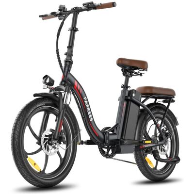 Fafrees F20+ Pro Vélo électrique pliable 20 x 30 Fatbike 250W moteur 25 Ah batterie 7 vitesses assistance électrique 25 km/h Noir Noir - Publicité Fafrees F20+ Pro Vélo électrique pliable 20 x 30 Fatbike 250W moteur 25 Ah batterie 7 vitesses assistance électrique 25 km/h Noir Noir - Publicité