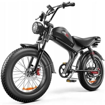 Vélo électrique EMOKO C93 - Moteur 1000W - Batterie amovible 20AH - Autonomie 80KM - SHIMANO 7 vitesses 20 VTT homme - Publicité Vélo électrique EMOKO C93 - Moteur 1000W - Batterie amovible 20AH - Autonomie 80KM - SHIMANO 7 vitesses 20 VTT homme - Publicité