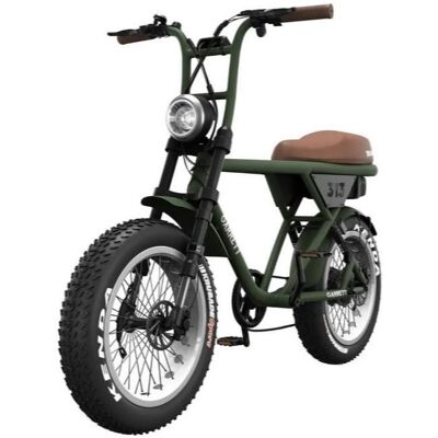 Vélo Électrique Biplace Cargo Garrett Miller Z Pneus Off Road / Vert Vert - Publicité Vélo Électrique Biplace Cargo Garrett Miller Z Pneus Off Road / Vert Vert - Publicité