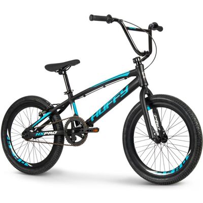 Vélo BMX - HUFFY - HX PRO - 20 pouces - Aluminium 6061 - Noir et Bleu Noir - Publicité Vélo BMX - HUFFY - HX PRO - 20 pouces - Aluminium 6061 - Noir et Bleu Noir - Publicité