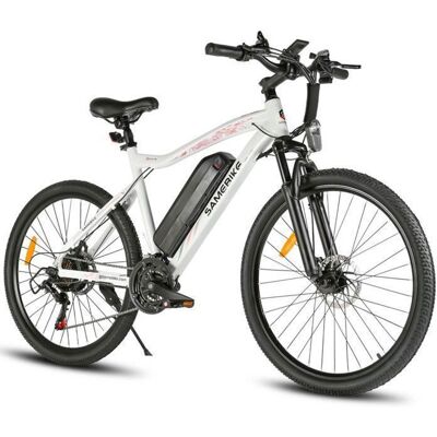 Vélo Électrique - SAMEBIKE - SY26-II - 36V 13Ah - 500W - Autonomie 90Km - 26 VTT - Publicité Vélo Électrique - SAMEBIKE - SY26-II - 36V 13Ah - 500W - Autonomie 90Km - 26 VTT - Publicité