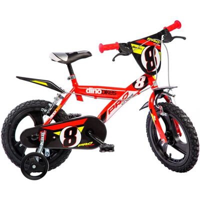 DINOBIKES Vélo Enfant garçon - 14 - Rouge Rouge - Publicité DINOBIKES Vélo Enfant garçon - 14 - Rouge Rouge - Publicité