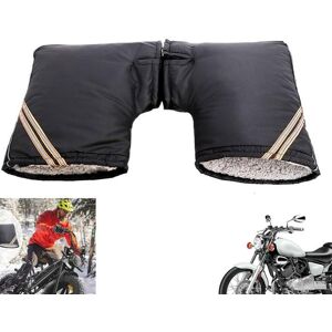 GANTS DE PROTECTION Moufles de Guidon de Vélo Manchons Isolants Coupe-Vent Mitaines Réfléchissantes pour Cyclisme Imperméables Noir - Publicité GANTS DE PROTECTION Moufles de Guidon de Vélo Manchons Isolants Coupe-Vent Mitaines Réfléchissantes pour Cyclisme Imperméables Noir - Publicité