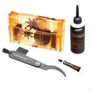 Kit de nettoyage de chaîne - Super B - TB-323000 - Noir/Marron - Pour vélo urbain - Mixte - Publicité Kit de nettoyage de chaîne - Super B - TB-323000 - Noir/Marron - Pour vélo urbain - Mixte - Publicité