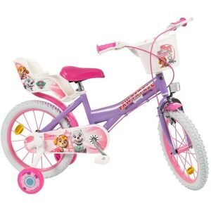Vélo 16 - TOIMSA - Paw Patrol - Rose - Siège réglable - Pour filles 3-6 ans Rose - Publicité Vélo 16 - TOIMSA - Paw Patrol - Rose - Siège réglable - Pour filles 3-6 ans Rose - Publicité