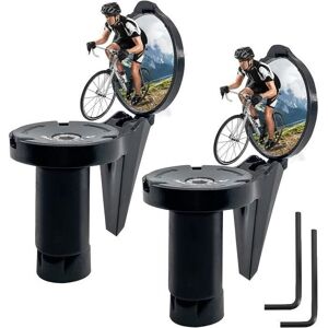 RNEMITERY 2 Pièces Retroviseur Velo360° Rotatifs Rétroviseur VéloRetroviseur Embout de Guidon 16-22 mmPetit Miroir de Vélo pour Velo Route - Publicité RNEMITERY 2 Pièces Retroviseur Velo360° Rotatifs Rétroviseur VéloRetroviseur Embout de Guidon 16-22 mmPetit Miroir de Vélo pour Velo Route - Publicité