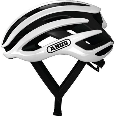 Casque de protection vélo sur route - ABUS - Airbreaker - Blanc - Taille S - Ventilation efficace Blanc - Publicité Casque de protection vélo sur route - ABUS - Airbreaker - Blanc - Taille S - Ventilation efficace Blanc - Publicité