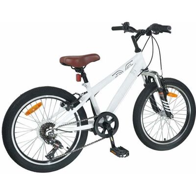 BESTLIFE Vélo de Montagne 20 Pouces 6-Vitesse pour 5-8 ans Blancavec manuel de montage(28606757)VIDAXL Blanc - Publicité BESTLIFE Vélo de Montagne 20 Pouces 6-Vitesse pour 5-8 ans Blancavec manuel de montage(28606757)VIDAXL Blanc - Publicité