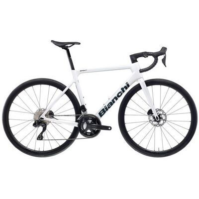 Vélo de route Bianchi Sprint Icr Shimano 105 Di2 - Blanc - 55 cm Blanc - Publicité Vélo de route Bianchi Sprint Icr Shimano 105 Di2 - Blanc - 55 cm Blanc - Publicité
