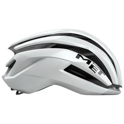 Casque carbon Met Trenta 3k - blanc brillant Gris - Publicité Casque carbon Met Trenta 3k - blanc brillant Gris - Publicité