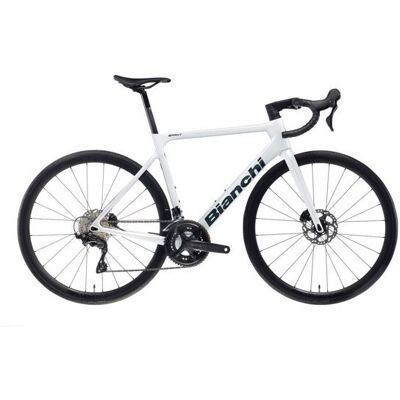 Vélo de route Bianchi Sprint ICR Shimano 105 12S - Blanc - 55 cm Blanc - Publicité Vélo de route Bianchi Sprint ICR Shimano 105 12S - Blanc - 55 cm Blanc - Publicité