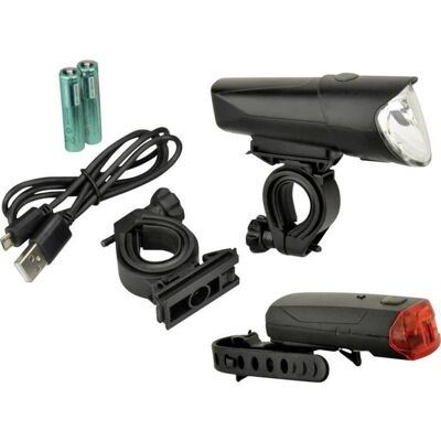 Kit déclairage vélo Fischer 85346 LED RVB - alimentation pile noir Noir - Publicité Kit déclairage vélo Fischer 85346 LED RVB - alimentation pile noir Noir - Publicité