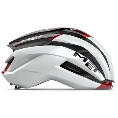 Casque vélo route Meta Trenta 3K Carbon UAE Limited Edition - uae team emirates-xrg 2026 Blanc - Publicité Casque vélo route Meta Trenta 3K Carbon UAE Limited Edition - uae team emirates-xrg 2026 Blanc - Publicité