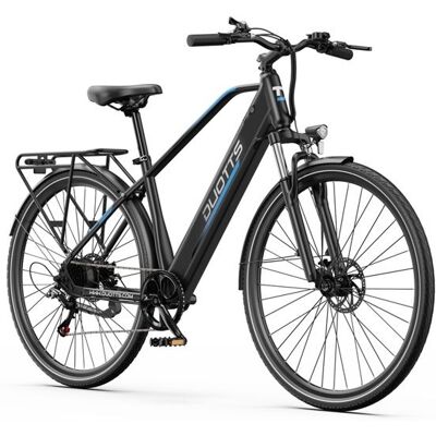 Vélo électrique DUOTTS C29-LITE Moteur 250W Batterie 36V 13Ah 25Km/h Capteur de vitesse Autonomie 40-650Km Shimano 7V Pneu 27.5 VTT Noir - Publicité Vélo électrique DUOTTS C29-LITE Moteur 250W Batterie 36V 13Ah 25Km/h Capteur de vitesse Autonomie 40-650Km Shimano 7V Pneu 27.5 VTT Noir - Publicité