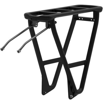 Porte-bagages arrière pour vélo - Polisport - 27 kg - Noir - Technologie HRP - Compatible sacoches - Vélos 26 à 28 Noir - Publicité Porte-bagages arrière pour vélo - Polisport - 27 kg - Noir - Technologie HRP - Compatible sacoches - Vélos 26 à 28 Noir - Publicité