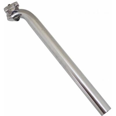 Tige de selle Newton en aluminium - 29,6mm x 350mm - VTT - Publicité Tige de selle Newton en aluminium - 29,6mm x 350mm - VTT - Publicité