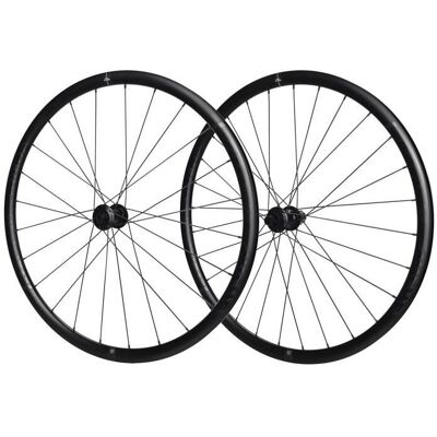 Paire de roues de vélo Triangle Miche Race Hybrid DX - noir - Adulte - Homme Noir - Publicité Paire de roues de vélo Triangle Miche Race Hybrid DX - noir - Adulte - Homme Noir - Publicité