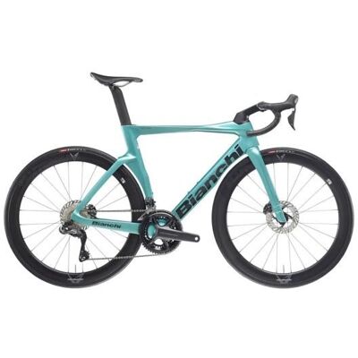 Vélo de route Bianchi Oltre Comp Shimano Ultegra Di2 RD-R8150 12V - ck metallic/graphite glossy - Bleu - 50 cm / 160-170 cm Bleu - Publicité Vélo de route Bianchi Oltre Comp Shimano Ultegra Di2 RD-R8150 12V - ck metallic/graphite glossy - Bleu - 50 cm / 160-170 cm Bleu - Publicité
