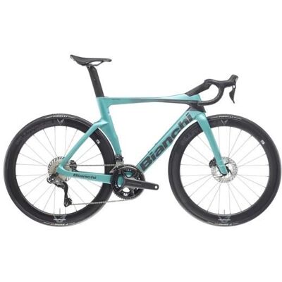 Vélo de route Bianchi Oltre Pro Shimano Ultegra Di2 RD-R8150 12V - ck metallic/graphite matt - Bleu - 55 cm / 176-182 cm Bleu - Publicité Vélo de route Bianchi Oltre Pro Shimano Ultegra Di2 RD-R8150 12V - ck metallic/graphite matt - Bleu - 55 cm / 176-182 cm Bleu - Publicité