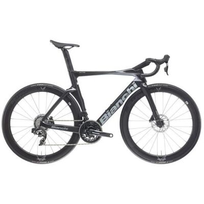 Vélo de route Bianchi Oltre Pro Shimano Ultegra Di2 RD-R8150 12V - carbon/iridescent glossy - Noir - 47 cm / 150-160 cm Noir - Publicité Vélo de route Bianchi Oltre Pro Shimano Ultegra Di2 RD-R8150 12V - carbon/iridescent glossy - Noir - 47 cm / 150-160 cm Noir - Publicité