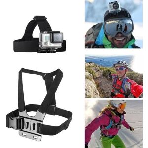 Head Strap Chest Harnais Poignée Bâton Flottant Monopode Extensible et Étui de Transport 10 en 1 Gopro Accessoires PC434 - Publicité Head Strap Chest Harnais Poignée Bâton Flottant Monopode Extensible et Étui de Transport 10 en 1 Gopro Accessoires PC434 - Publicité