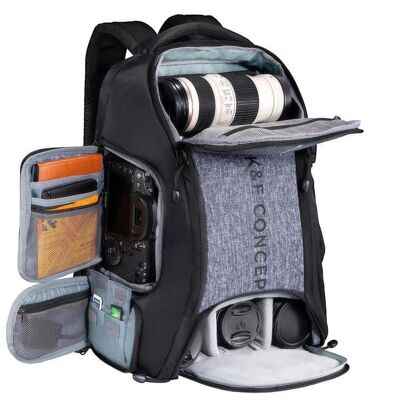 K&F Concept Nature Wander 25L Sac à dos pour appareil photo - Sac à dos caméra - Publicité K&F Concept Nature Wander 25L Sac à dos pour appareil photo - Sac à dos caméra - Publicité
