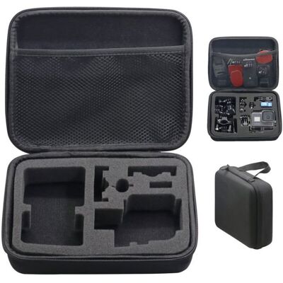 Étui de transport pour caméra daction - MHY® - Compatible GoPro Hero 10 9 8 7 6 5 4 3 2 - Taille moyenne - Publicité Étui de transport pour caméra daction - MHY® - Compatible GoPro Hero 10 9 8 7 6 5 4 3 2 - Taille moyenne - Publicité