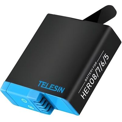 Batterie Lithium pour GoPro Hero 5678 - IBROZ - 1220 mAh - Li-ion Noir - Publicité Batterie Lithium pour GoPro Hero 5678 - IBROZ - 1220 mAh - Li-ion Noir - Publicité