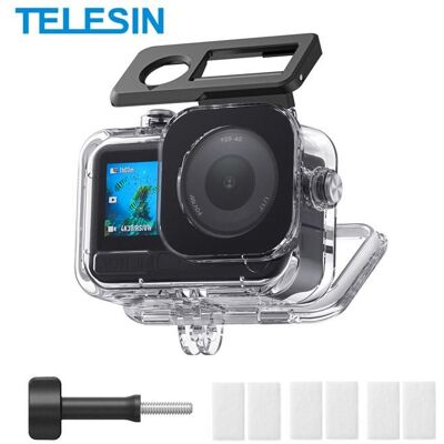 AFAITH TELESIN Étui Étanche Anti-Buée pour DJI Osmo Action 6 Coque sous-Marine 60M/196FT pour Plongée Scaphandrier Snorkeling - Publicité AFAITH TELESIN Étui Étanche Anti-Buée pour DJI Osmo Action 6 Coque sous-Marine 60M/196FT pour Plongée Scaphandrier Snorkeling - Publicité