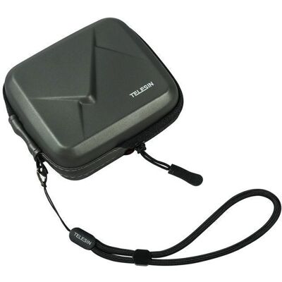 TELESIN Étui de Transport pour Caméra Sport Mini Case Compatible avec Gopro Hero 13/12 /11/10/9 DJI Action 6/5 Pro /4 / 3 Ace Pro 2 Noir - Publicité TELESIN Étui de Transport pour Caméra Sport Mini Case Compatible avec Gopro Hero 13/12 /11/10/9 DJI Action 6/5 Pro /4 / 3 Ace Pro 2 Noir - Publicité