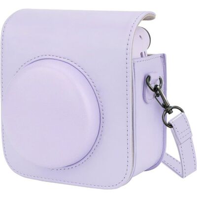 RNEMITERY Housse pour Instax Mini 12 Pochette Appareil Photo Instantané Fujifilm Case Camera Sac de Voyage avec Bandoulière Violet Label Violet - Publicité RNEMITERY Housse pour Instax Mini 12 Pochette Appareil Photo Instantané Fujifilm Case Camera Sac de Voyage avec Bandoulière Violet Label Violet - Publicité