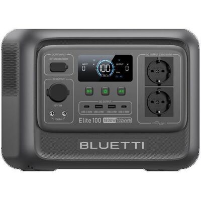 BLUETTI Elite 100 V2 1024Wh Générateur Solaire 1800W Générateur Électrique Solaire (3600W Surge) Pour Camping Voyage - Publicité BLUETTI Elite 100 V2 1024Wh Générateur Solaire 1800W Générateur Électrique Solaire (3600W Surge) Pour Camping Voyage - Publicité