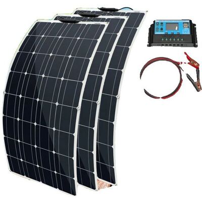 OEM Kit de Panneaux Solaires Haute Efficacité Flexible système solaire 300w - Publicité OEM Kit de Panneaux Solaires Haute Efficacité Flexible système solaire 300w - Publicité